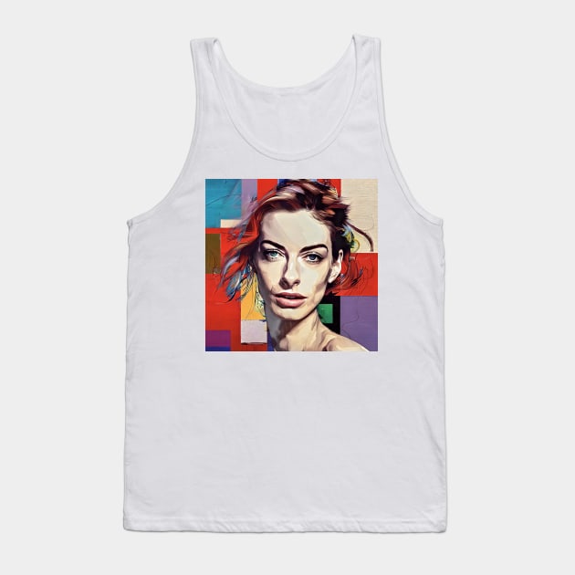 Face of Anne Tank Top by bogfl